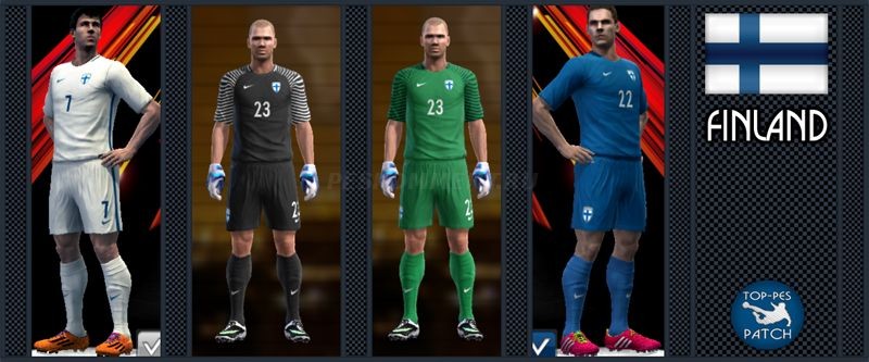 Finland national football team kit 2016-17