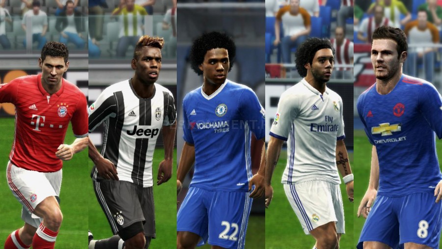 Набор футбольной формы PES 2013 на сезон 2016-17