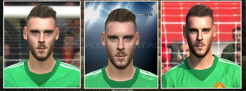 Лицо Давида Де Хеа для PES2016