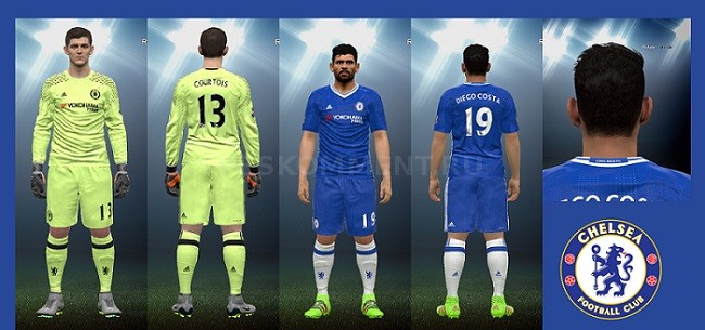 Форма Челси 2016/17 (GK&Home)