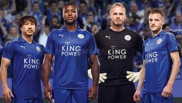 Форма Лестер Сити 2016/17 (Home)