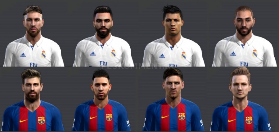 PES 2013 Facepack Vol.1 от Rgr DS
