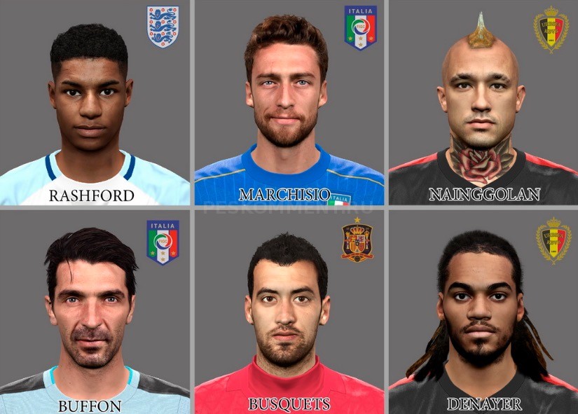 EURO2016 Face Pack от Kairzhanov