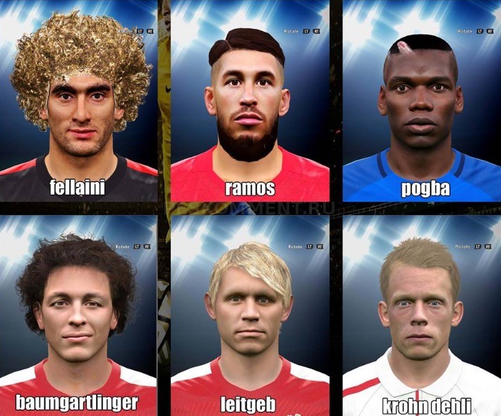 Facepack Euro 2016 v2 от Brilyan