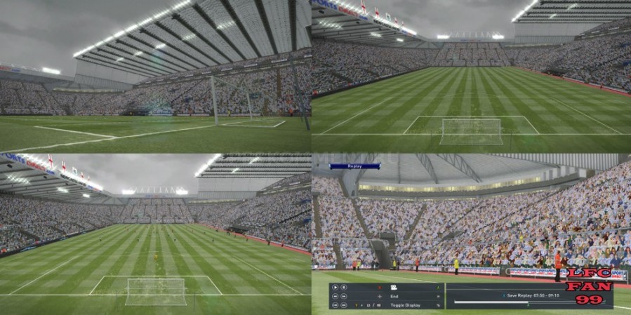 St. James Park (Newcastle United) для PES 2016