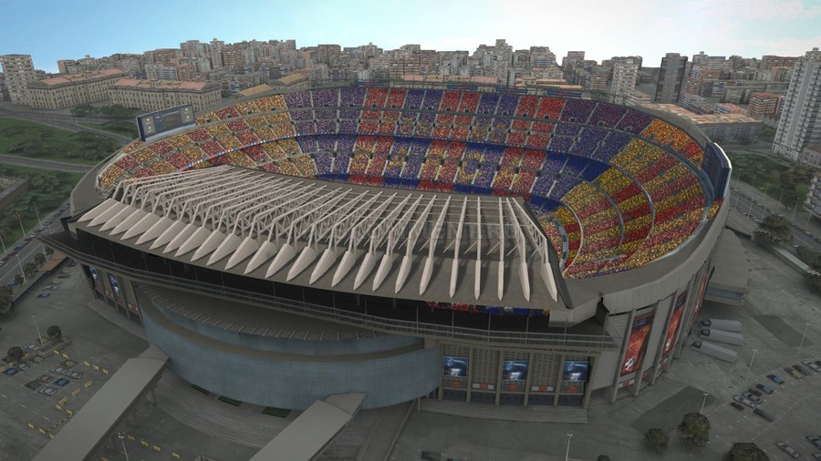 Презентация стадиона Camp Nou для PC версии