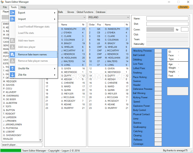 PC Team Editor Manager 2017 v2.8.0