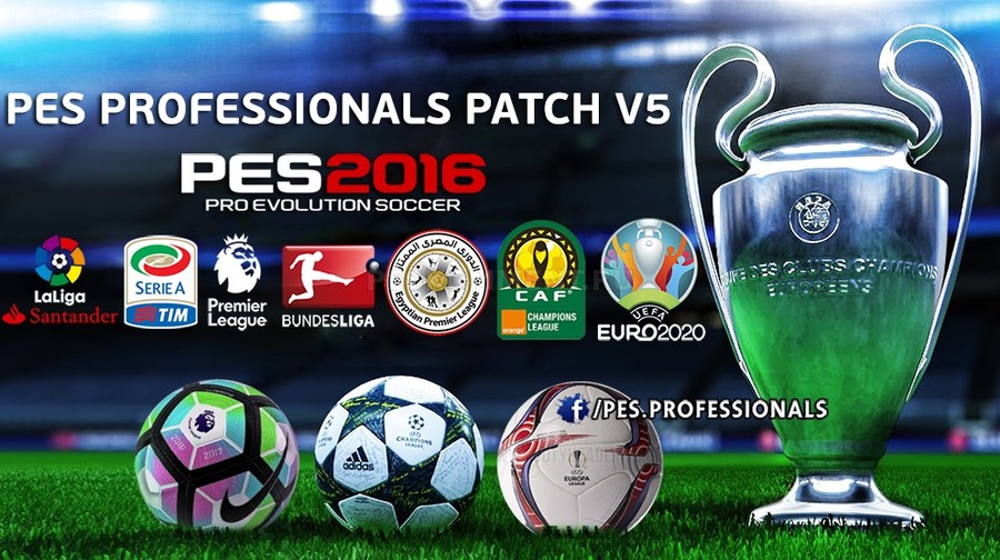 PES Professionals Patch 2016 V5 AIO