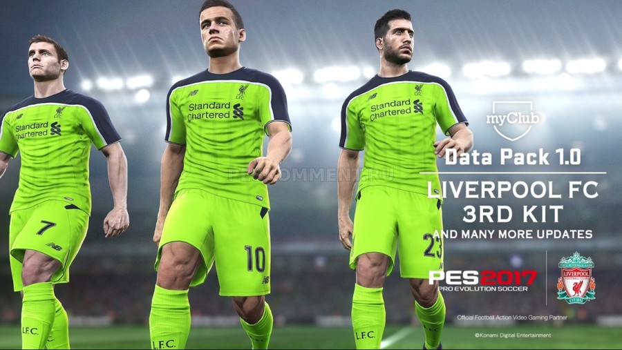 Официальные обновления PES 2017 от 27 октября