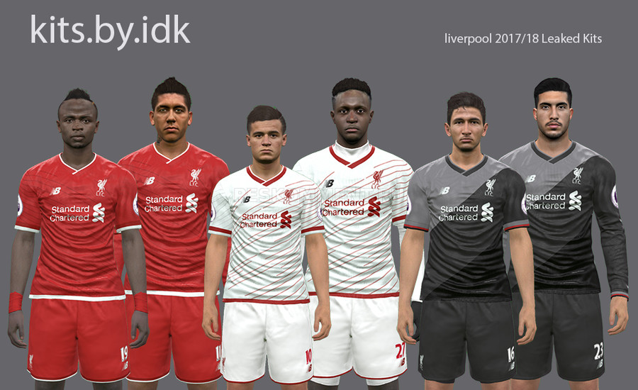 PES 2017: Liverpool FC Fantasy Kits 2017/18
