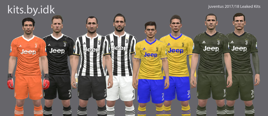 PES 2017: Juventus Leaked Kits 2017/18