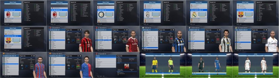 Classics Era Teams v3.0 для PTE Patch 5.0