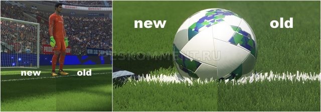 Реалистичный 3D газон для PES 2018