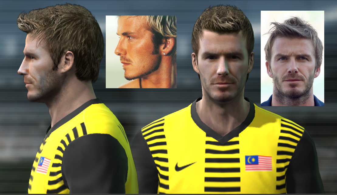 David Beckham Face by Bunkboyz