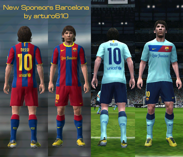 Barcelona Kit new sponsor