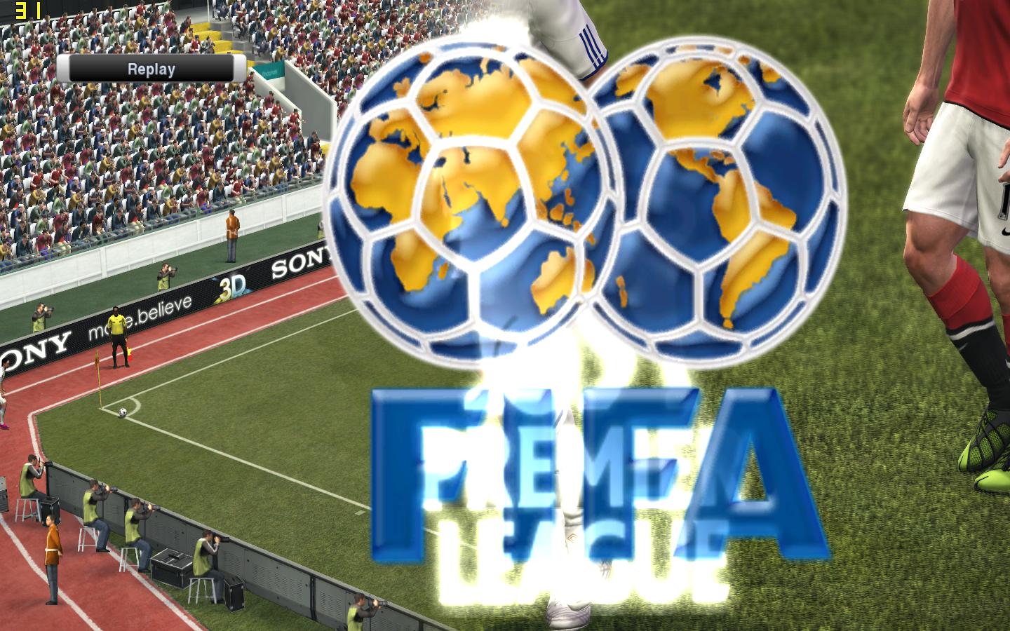 Exhibition match replay logo for pes 2011 by Dr. Hany