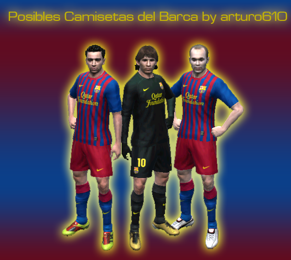 Possibles kits Barcelona by arturo610
