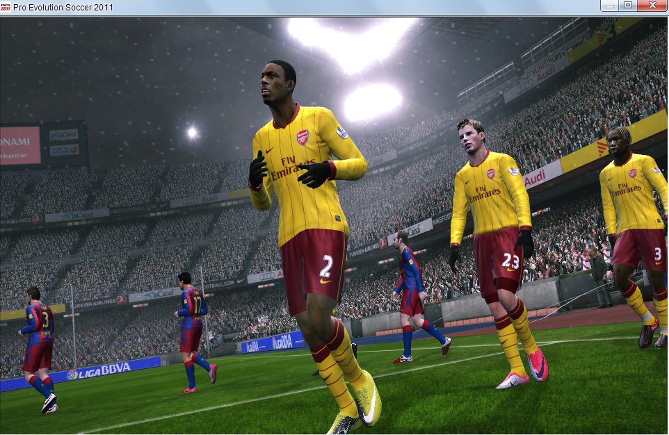 Snow Effect for PES2011 by Mr.tititu92