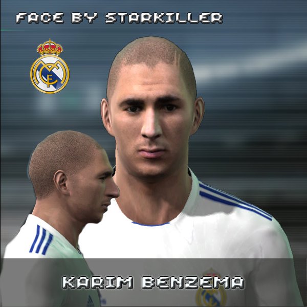 Karim Benzema Face by Starkiller