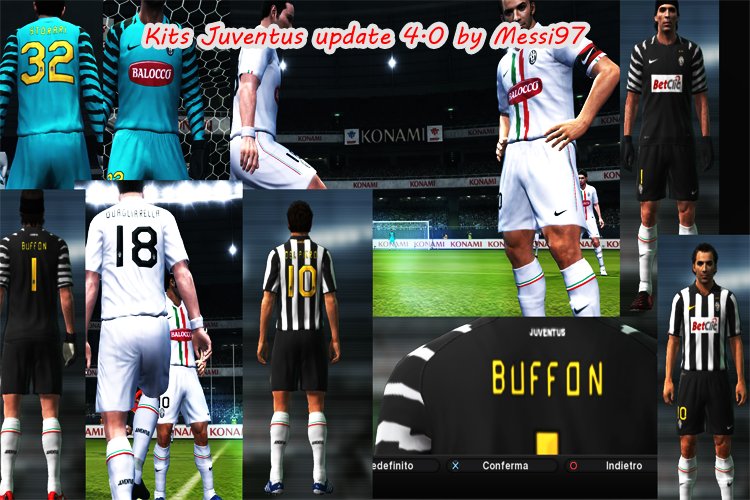 Juventus kits update 4.0