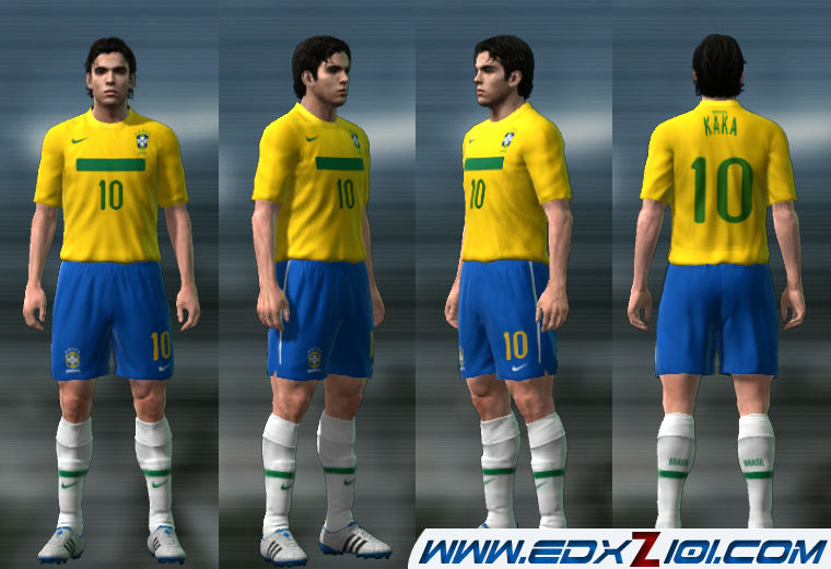 Brazil Copa America 2011 Home Kit by EdxZ101