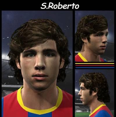 Sergi Roberto Face.