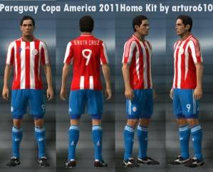Paraguay Copa America Home kit