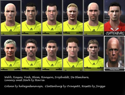 PES 2011 Referee Facepack by harrienak