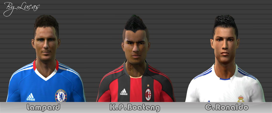 PES 2011 Facepack v2 by Lucas