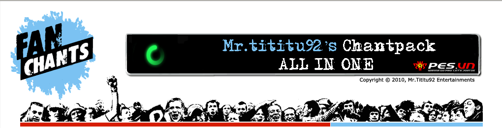 Mr.tititu92's Chantpack for PESVN Patch