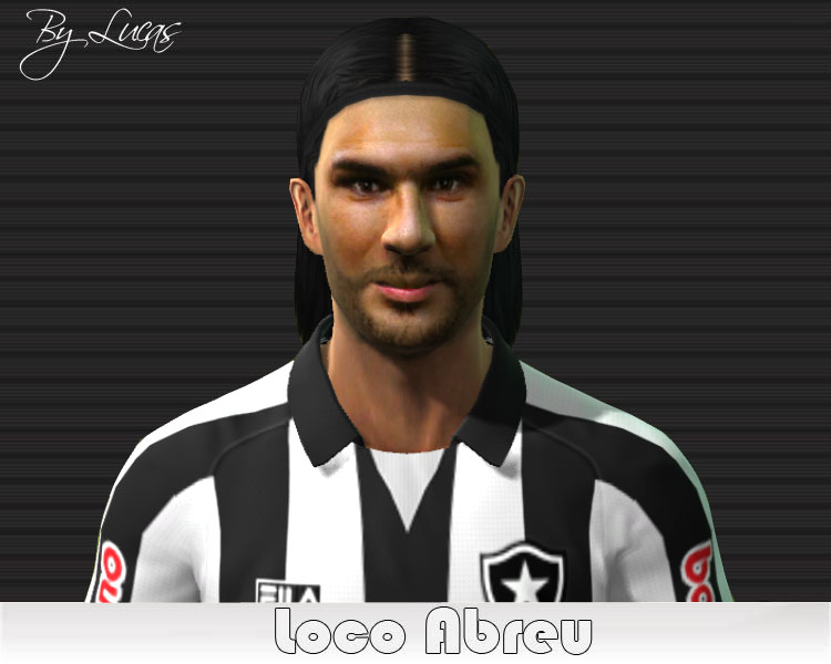 Loco Abreu Face by Lucas