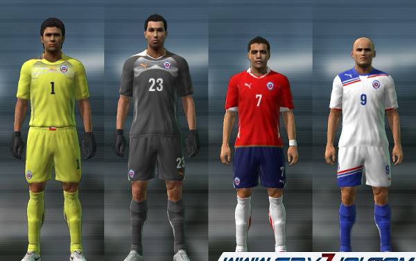 Chile kits 2011/12