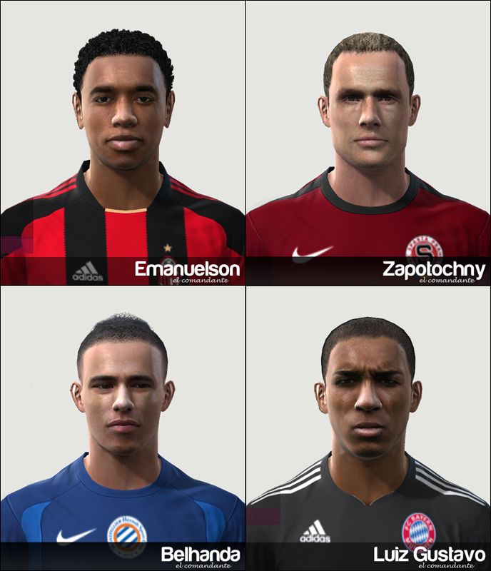 PES 2011 Facepack by El Comandante