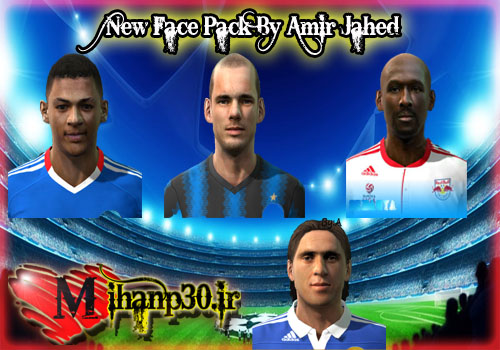 PES 2011 New Face Pack By Amir Jahed