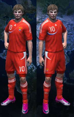 New Russia 2011 Home kit