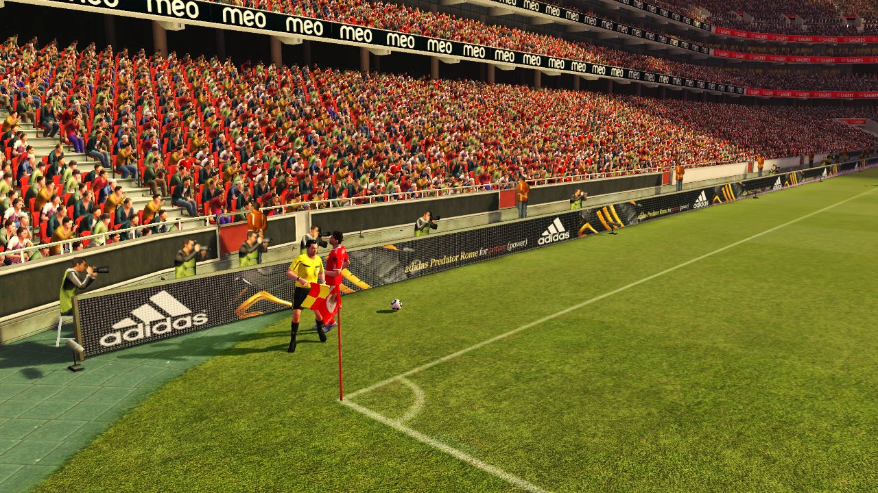 Benfica Corner Flag For PES 2011