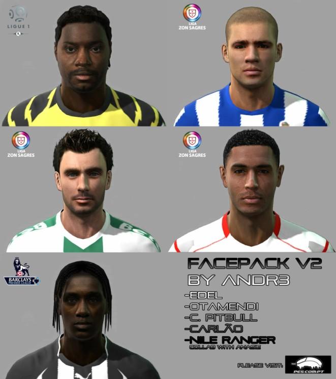 PES 2011 Facepack v2 by Andr3