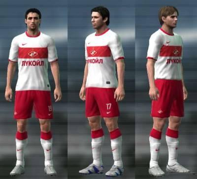 FC Spartak Moscow 11/12 Away Kit.