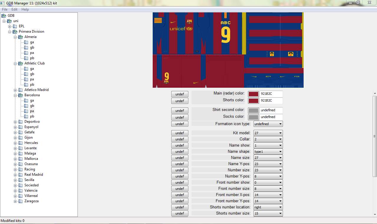 Primera Division GDB folder by THE Joker