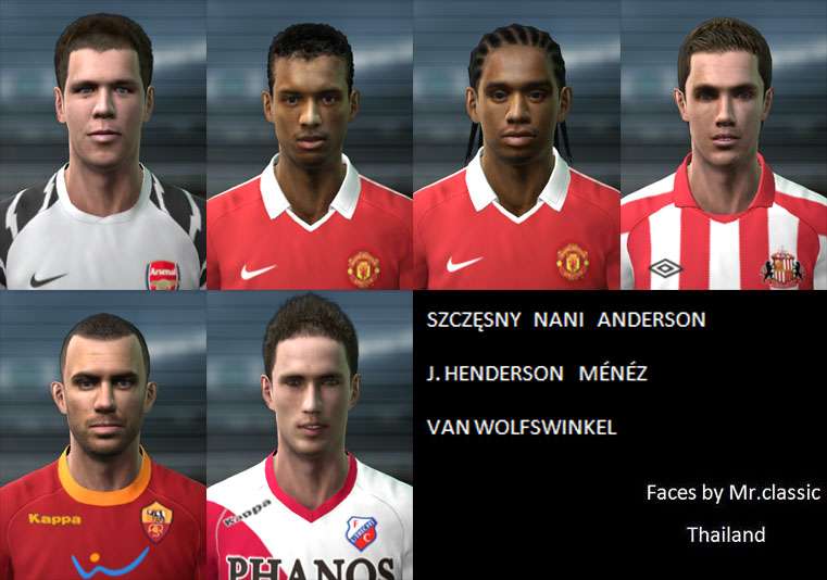 PES 2011 faces by Mr.classic 2