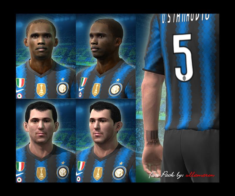 Inter Milan Face Pack by Ullamaron