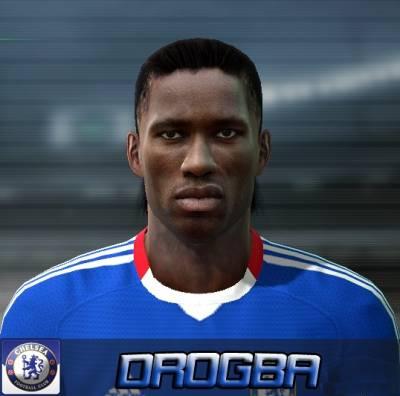 Didie Drogba face