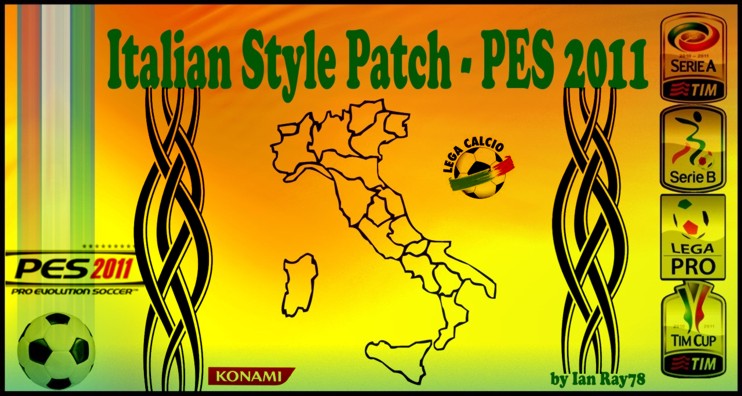 Italian Style Patch 2011 by Ian Ray78® – v3.0 (Торрент)