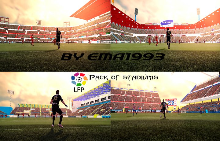 LFP pack of stadiums converted by ema1993