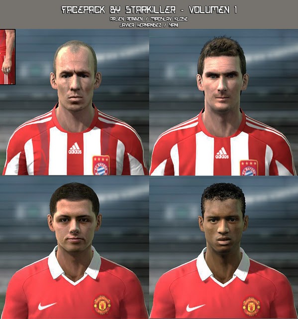 PES 2011 Facepack by Starkiller Vol.1