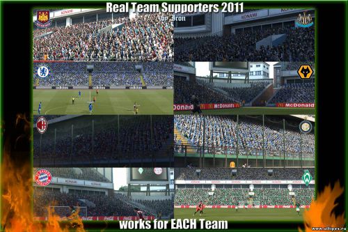 PES 2011 "Real Team Supporters"