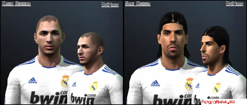 Benzema & Khedira Faces