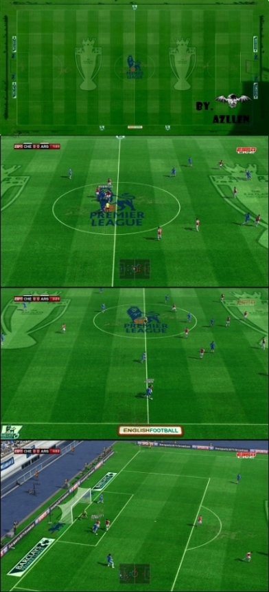 English Premier League PES 2011 Turf by Azllen