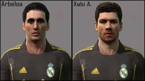 Arbeloa & Xabi Alonso Faces by atakan123