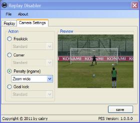 PES 2011 – Replay Disabler v1.2